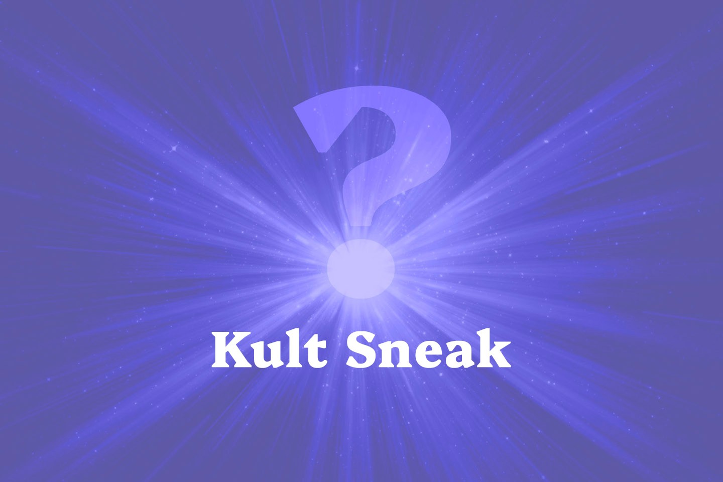 Szenenbild zu Kult-Sneak