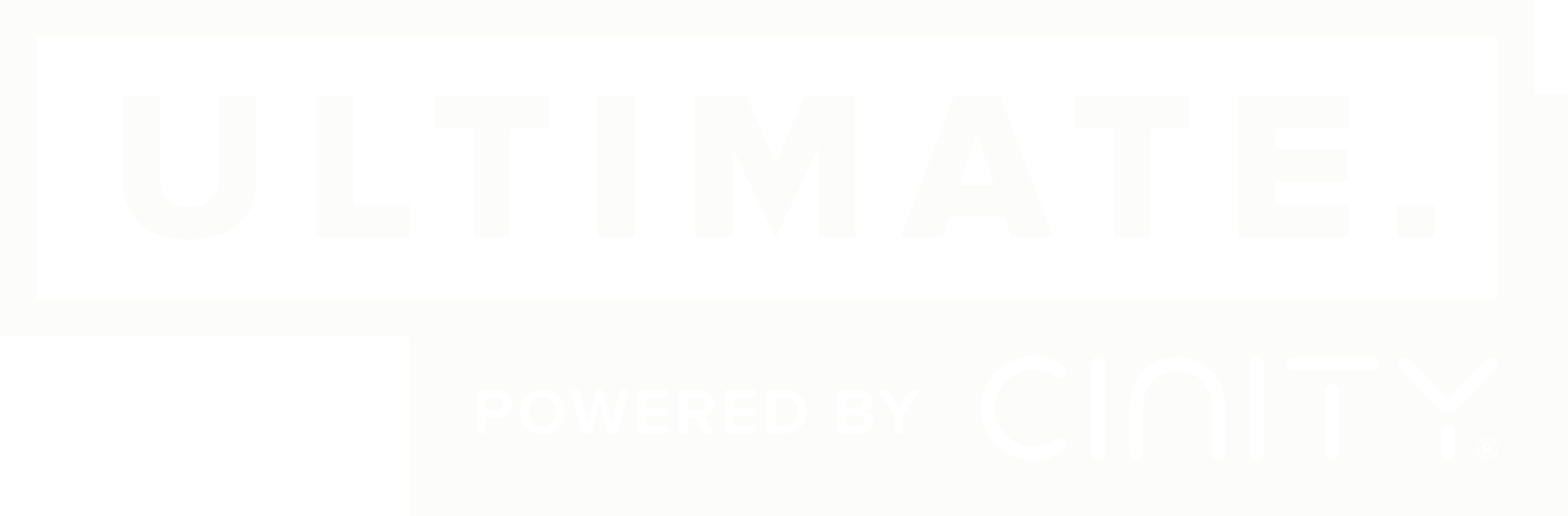 ULTIMATE. powered by Cinity Logo