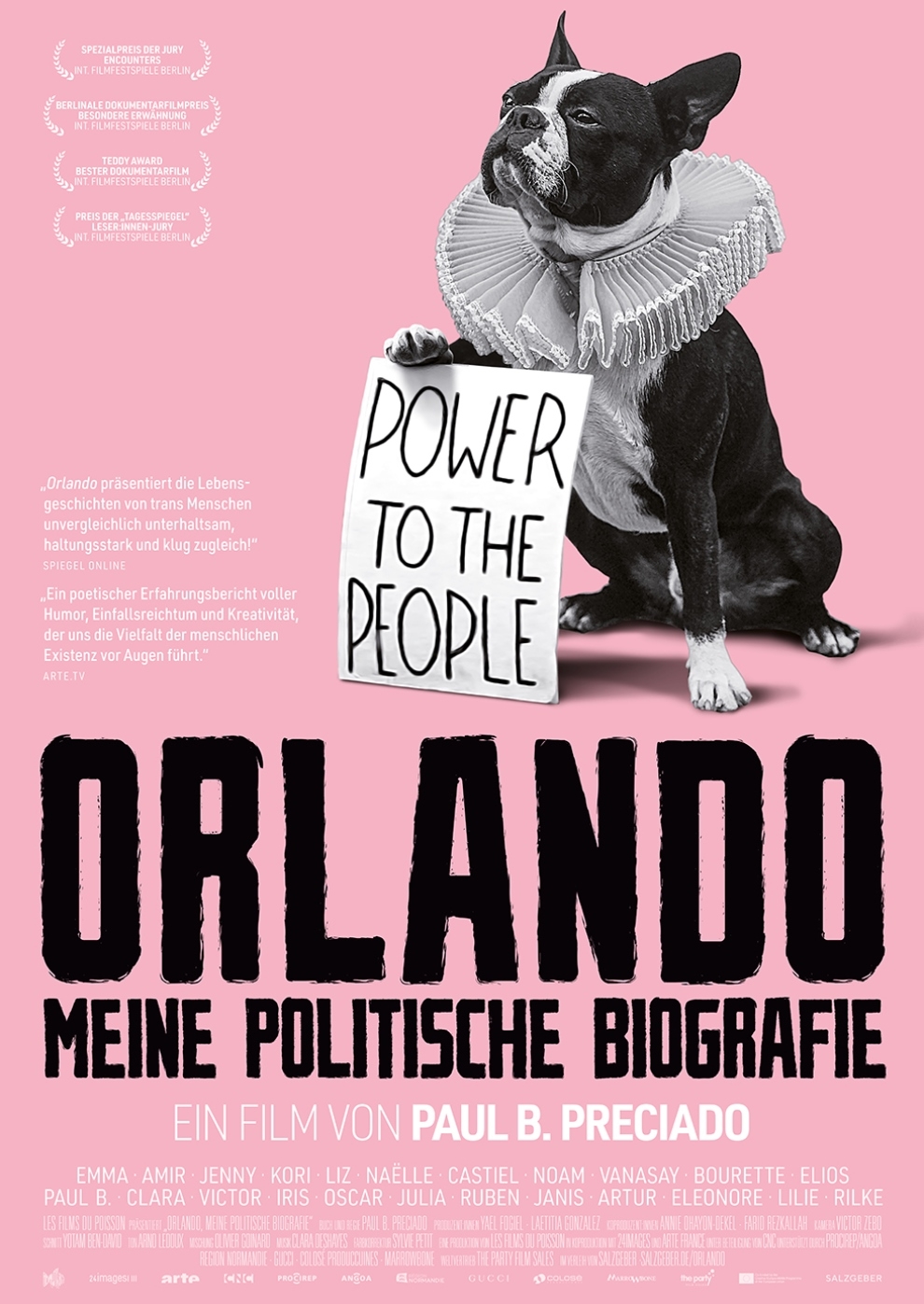 Filmplakat zu Orlando, meine politische Biografie