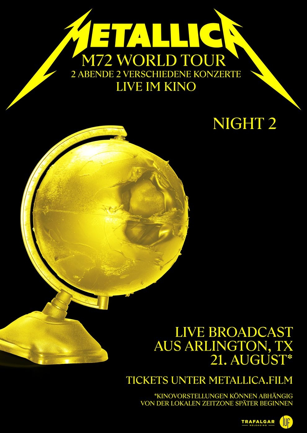 Filmplakat zu Metallica M72 World Tour Live from TX #2
