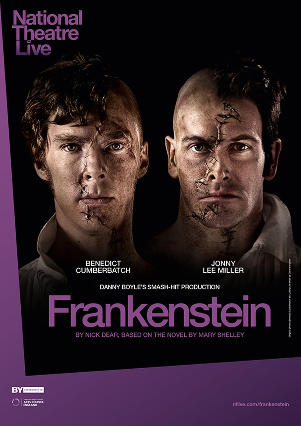 Filmplakat zu National Theatre London: Frankenstein (Cumberbatch as creature)