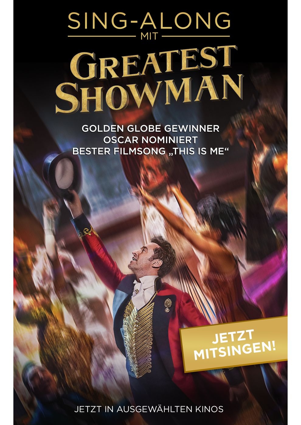 Filmplakat zu Greatest Showman - Sing-Along