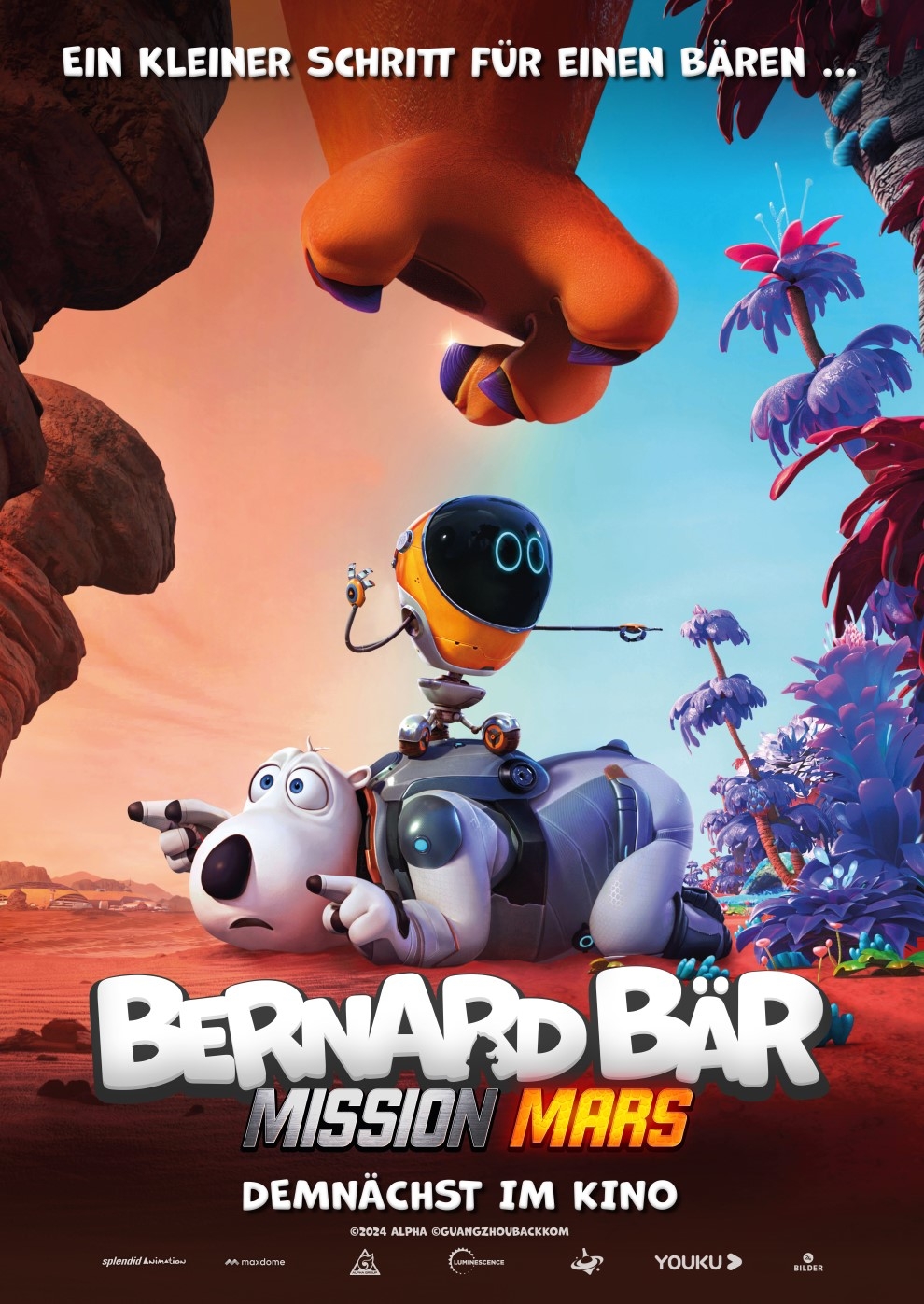 Filmplakat zu Bernard Bär - Mission Mars