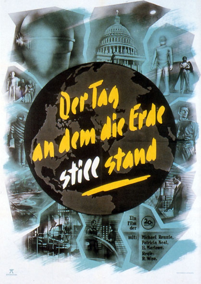 Filmplakat zu Der Tag, an dem die Erde stillstand(1951)
