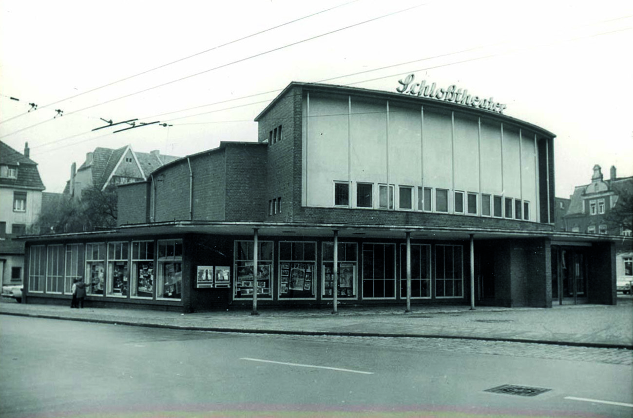 Bild vom "alten" Schloßtheater 1954