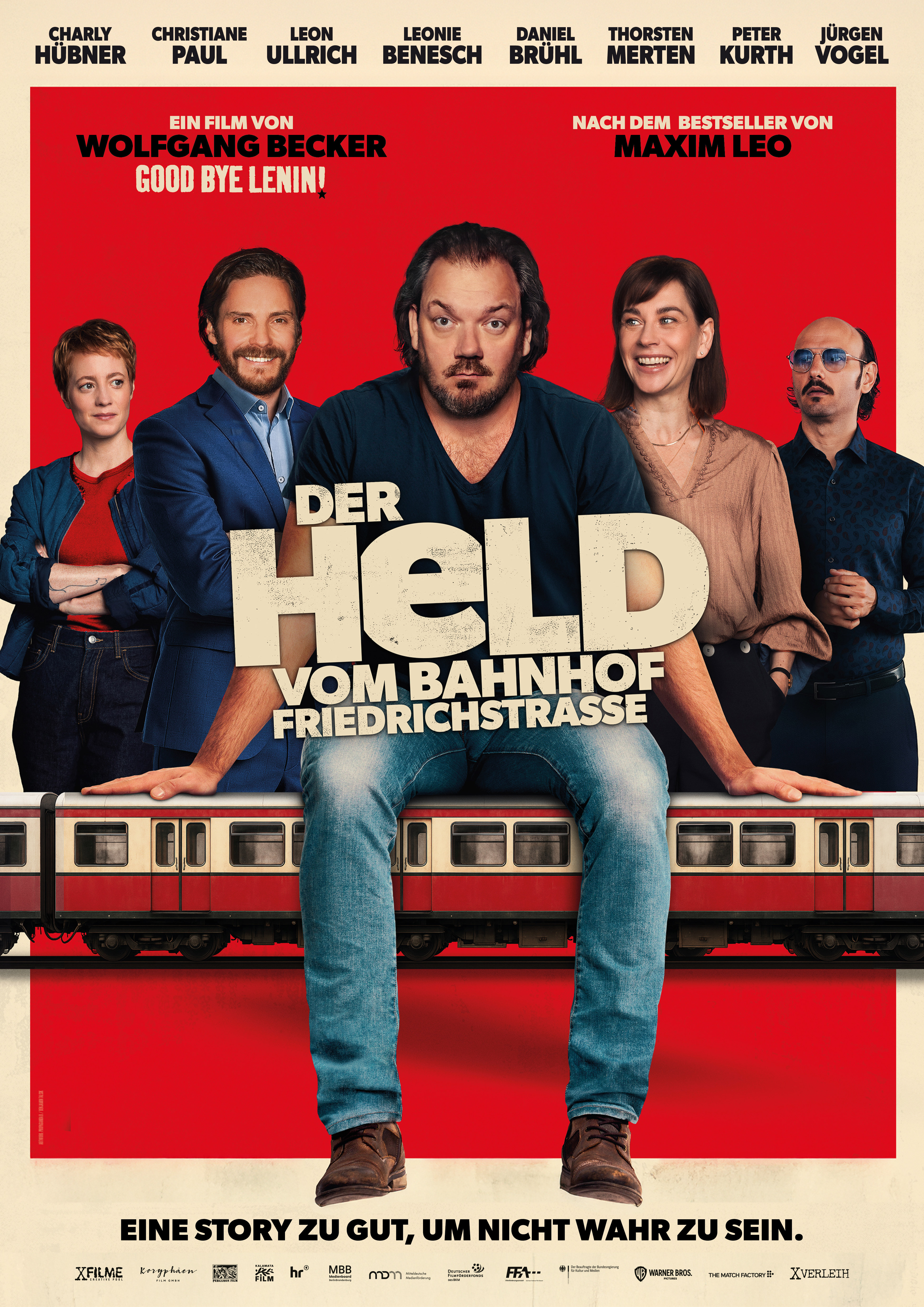 Filmplakat zu Der Held vom Bahnhof Friedrichstraße