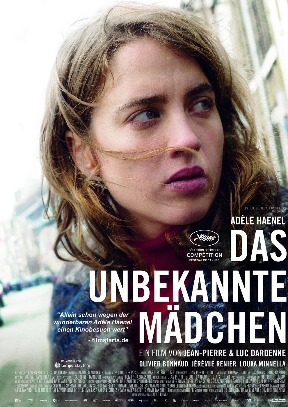 Filmplakat zu Das unbekannte Mädchen