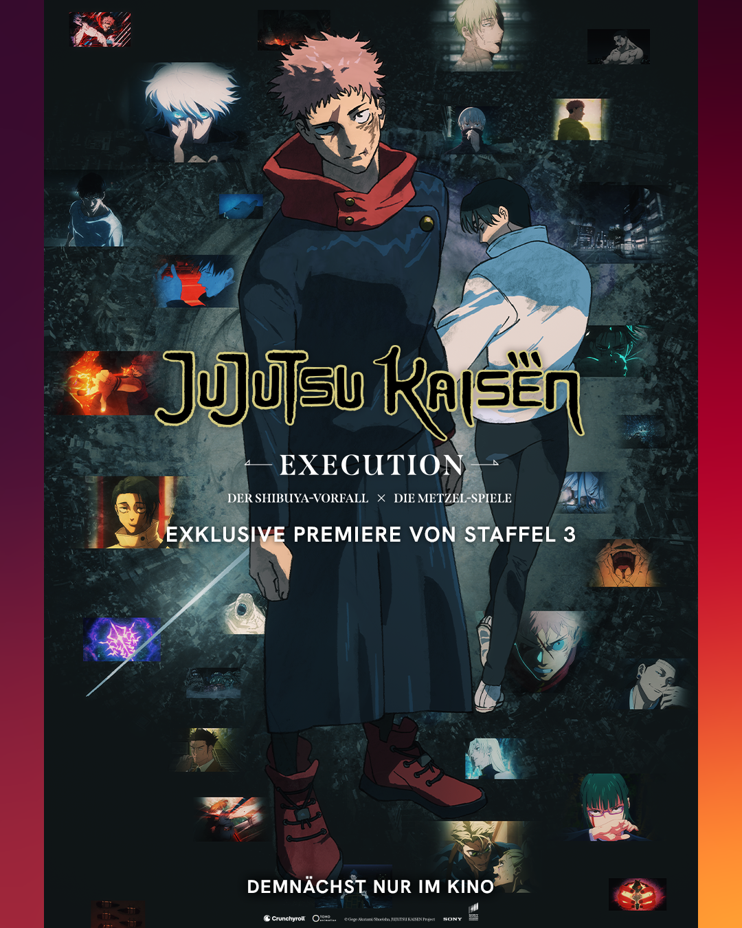 Filmplakat zu Jujutsu Kaisen: Execution - Der Shibuya-Vorfall & Die Metzel-Spiele