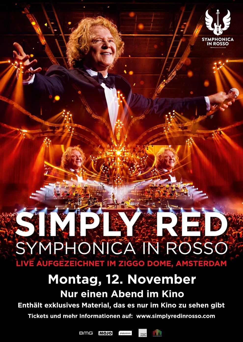 Filmplakat zu Simply Red: Symphonica in Rosso