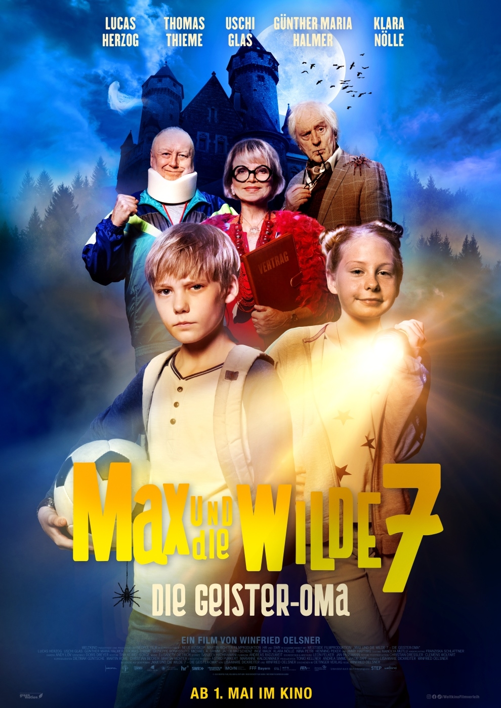 Filmplakat zu Max und die Wilde 7 - Die Geister-Oma