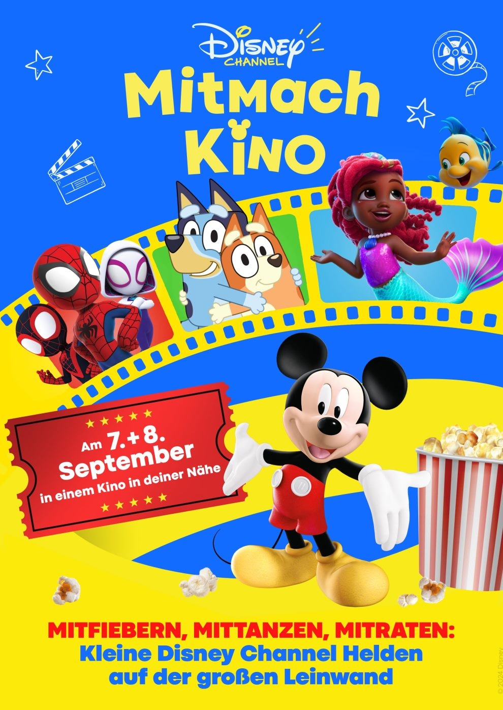Filmplakat zu Disney Channel Mitmachkino (Sept 2024)