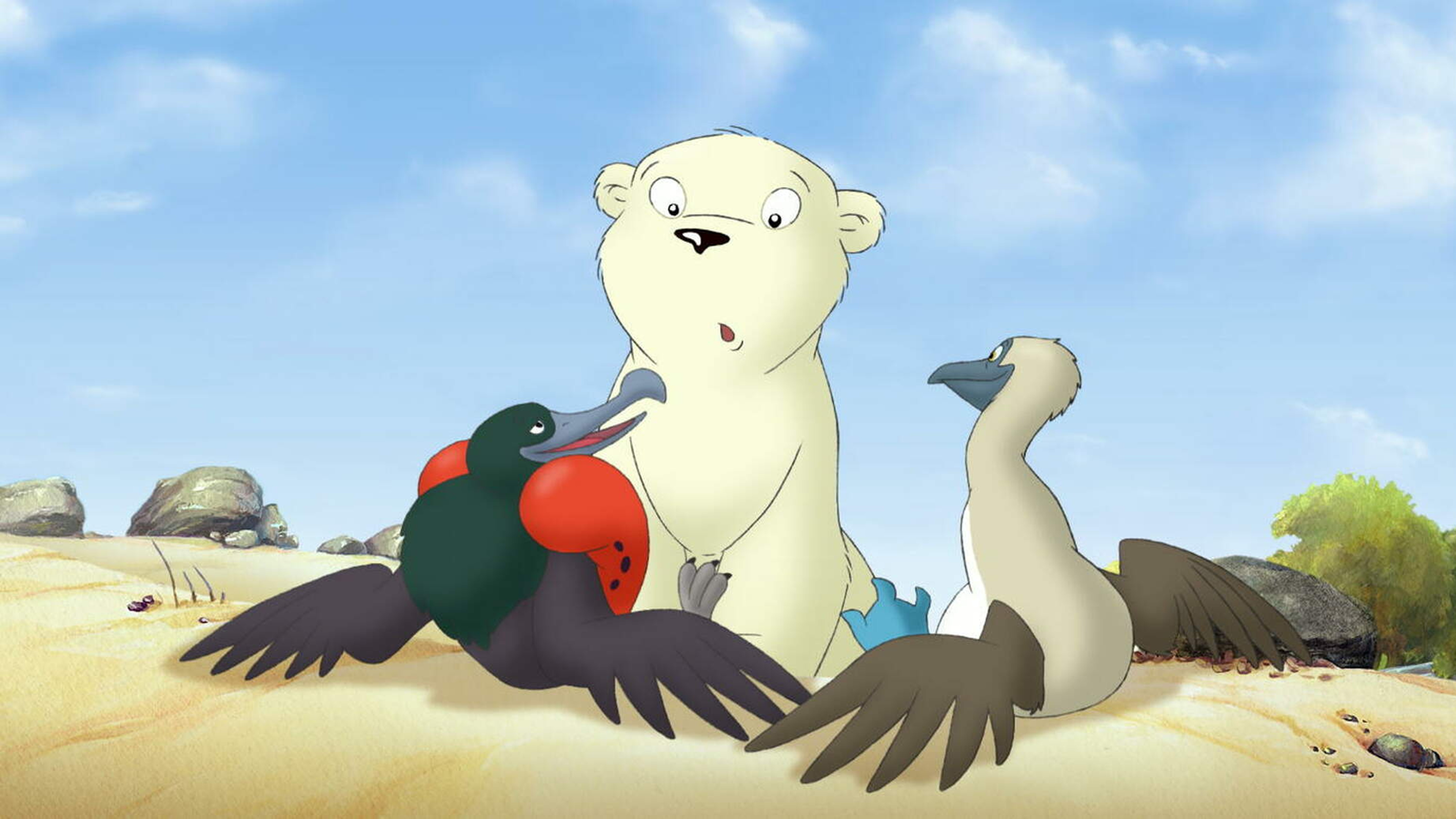 Szenenbild zu Der kleine Eisbär 2 - Die geheimnisvolle Insel