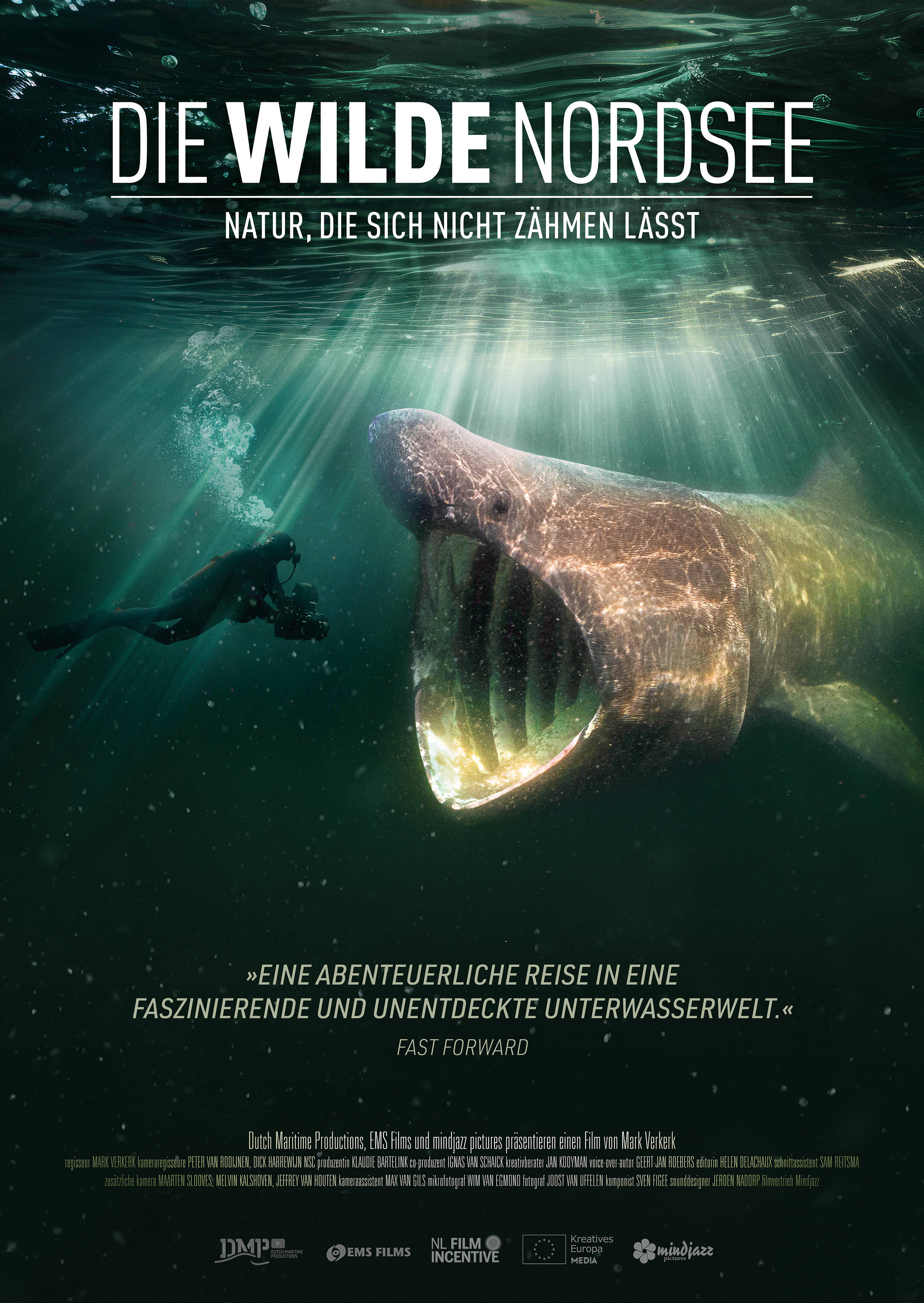 Filmplakat zu Die wilde Nordsee - Natur, die sich nicht zähmen lässt