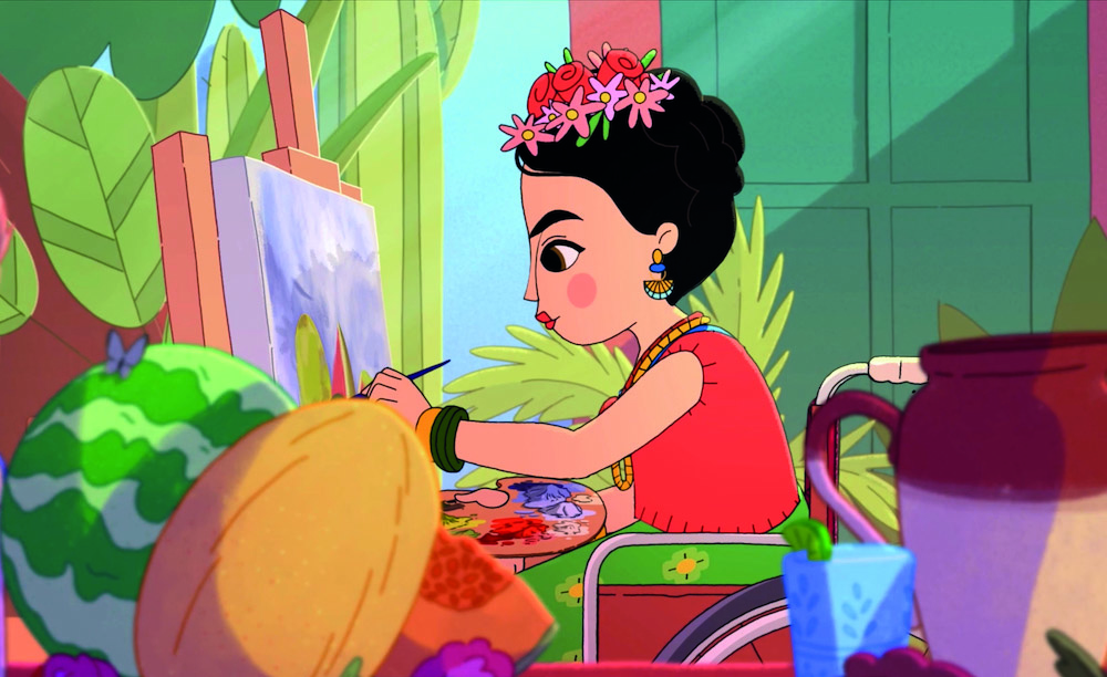 Hola Frida an Leinwand