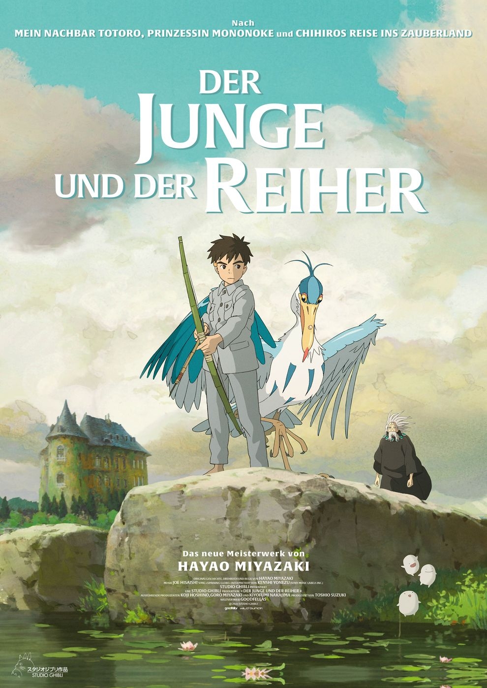 Filmplakat zu Der Junge und der Reiher