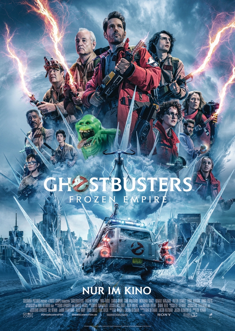 Filmplakat zu Ghostbusters: Frozen Empire