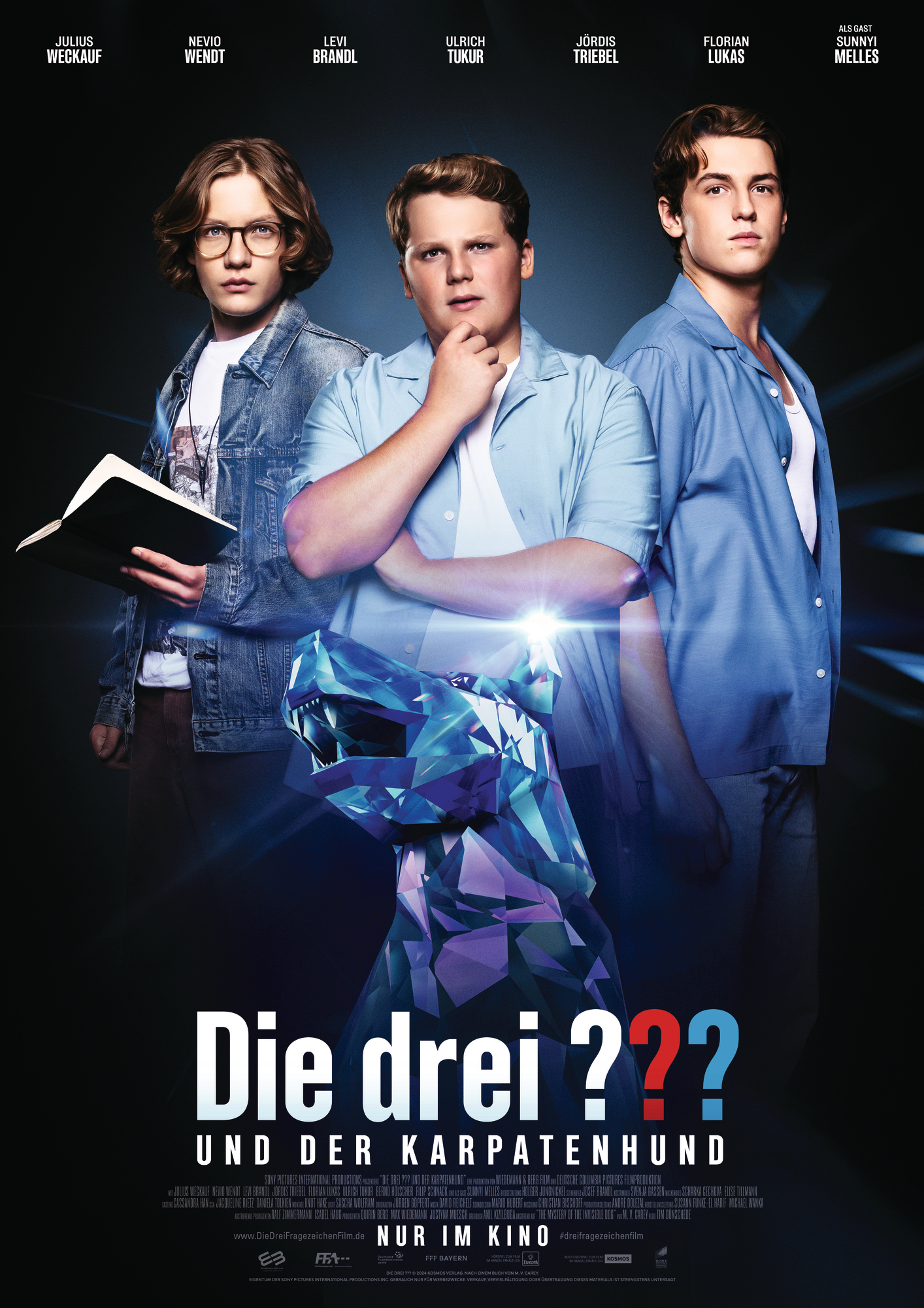 Filmplakat zu Die drei ??? und der Karpatenhund