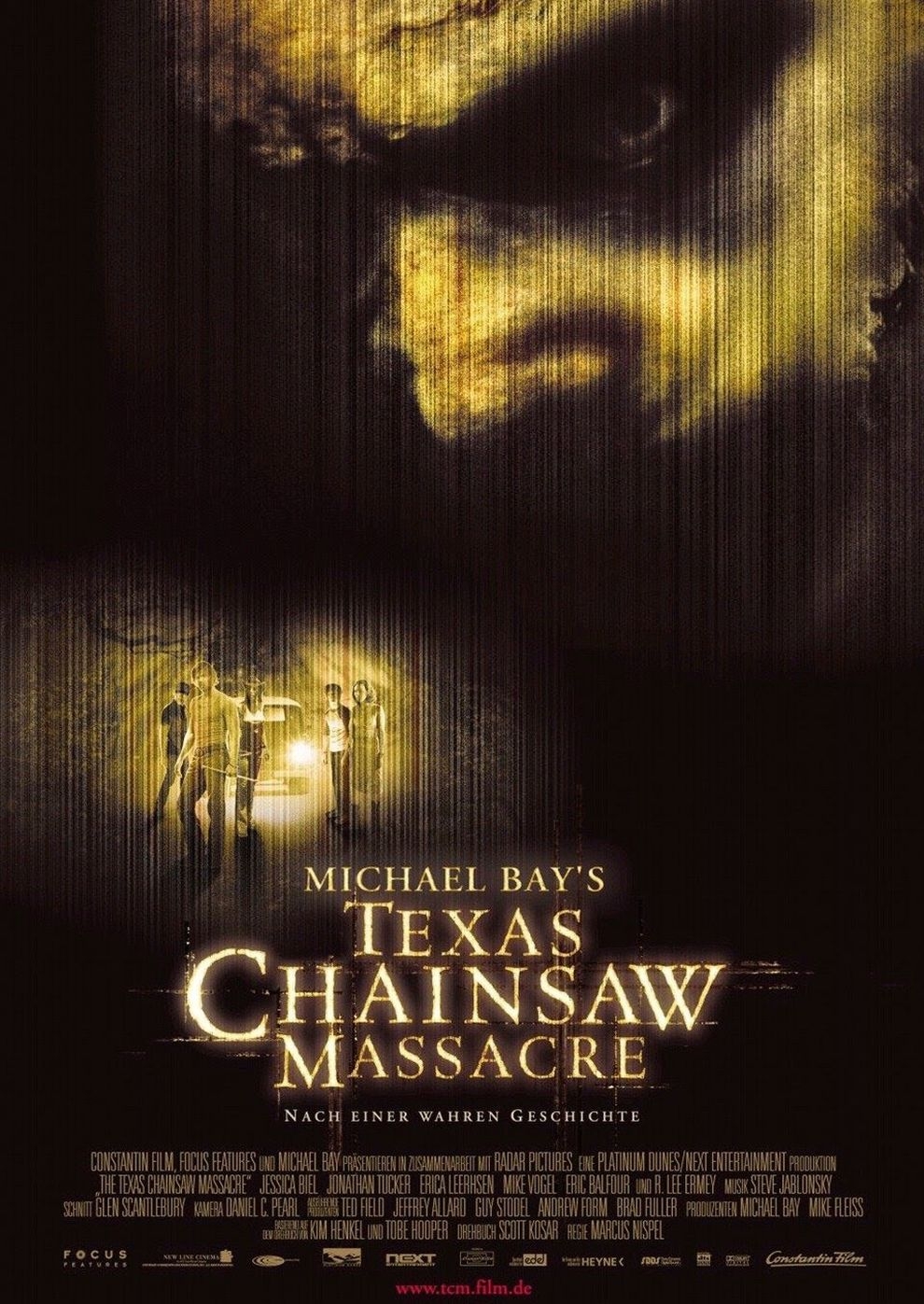 Filmplakat zu Michael Bay's Texas Chainsaw Massacre