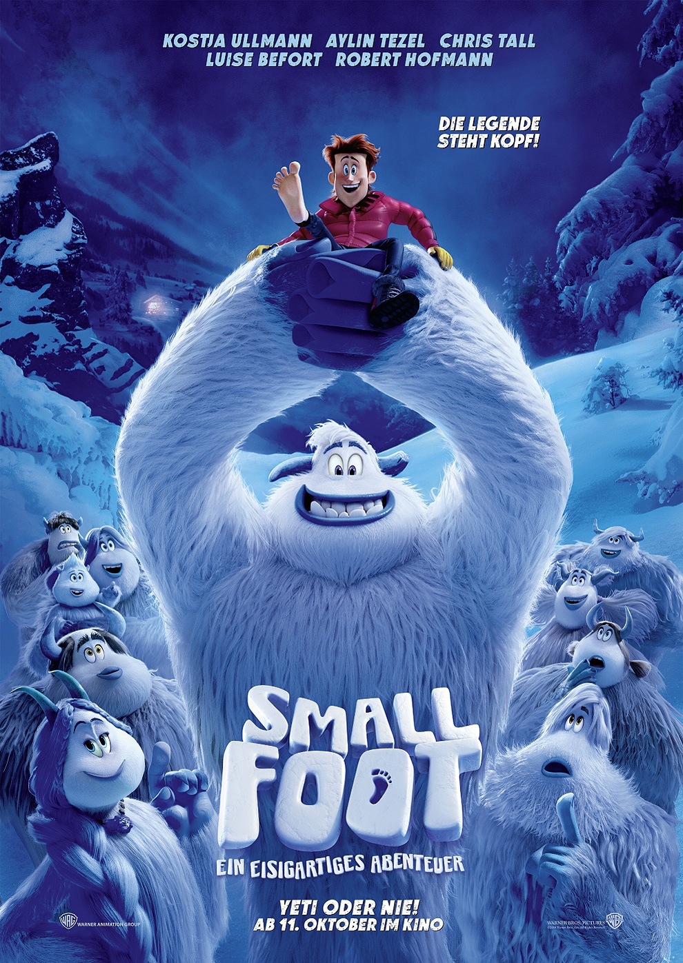 Filmplakat zu Smallfoot - Ein eisigartiges Abenteuer