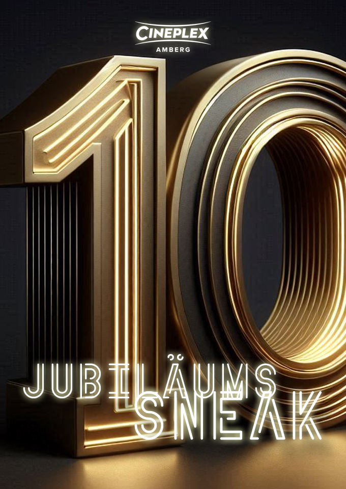 Filmplakat zu Jubiläums-Sneak Amberg