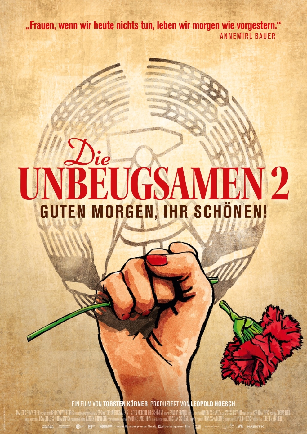 Filmplakat zu Die Unbeugsamen 2 - Guten Morgen, ihr Schönen!
