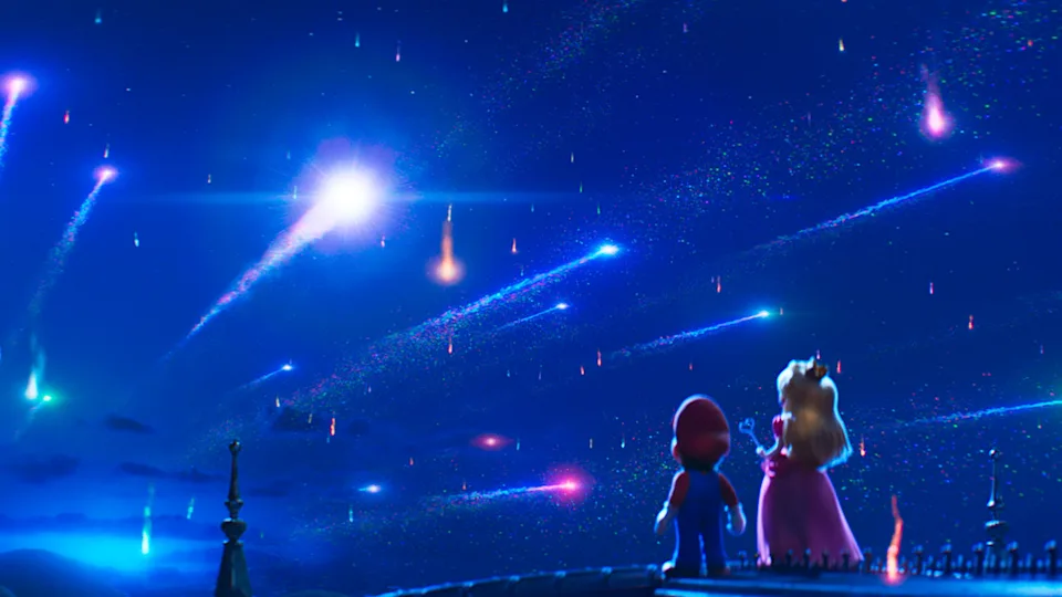 Zu den Vorstellungen von Der Super Mario Galaxy Film