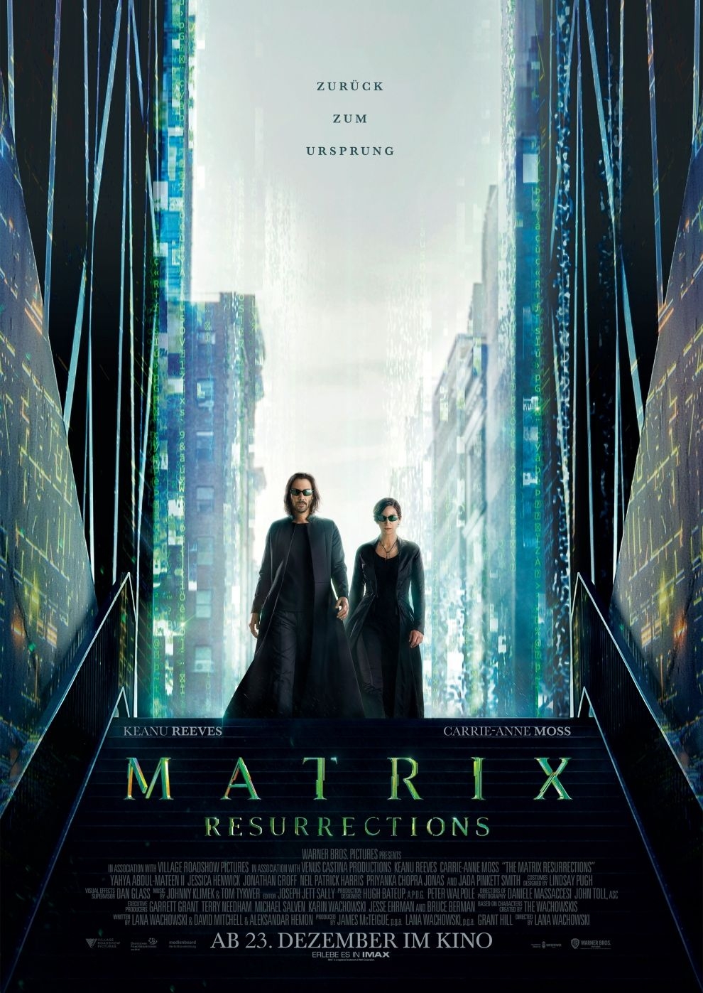 Filmplakat zu Matrix Resurrections