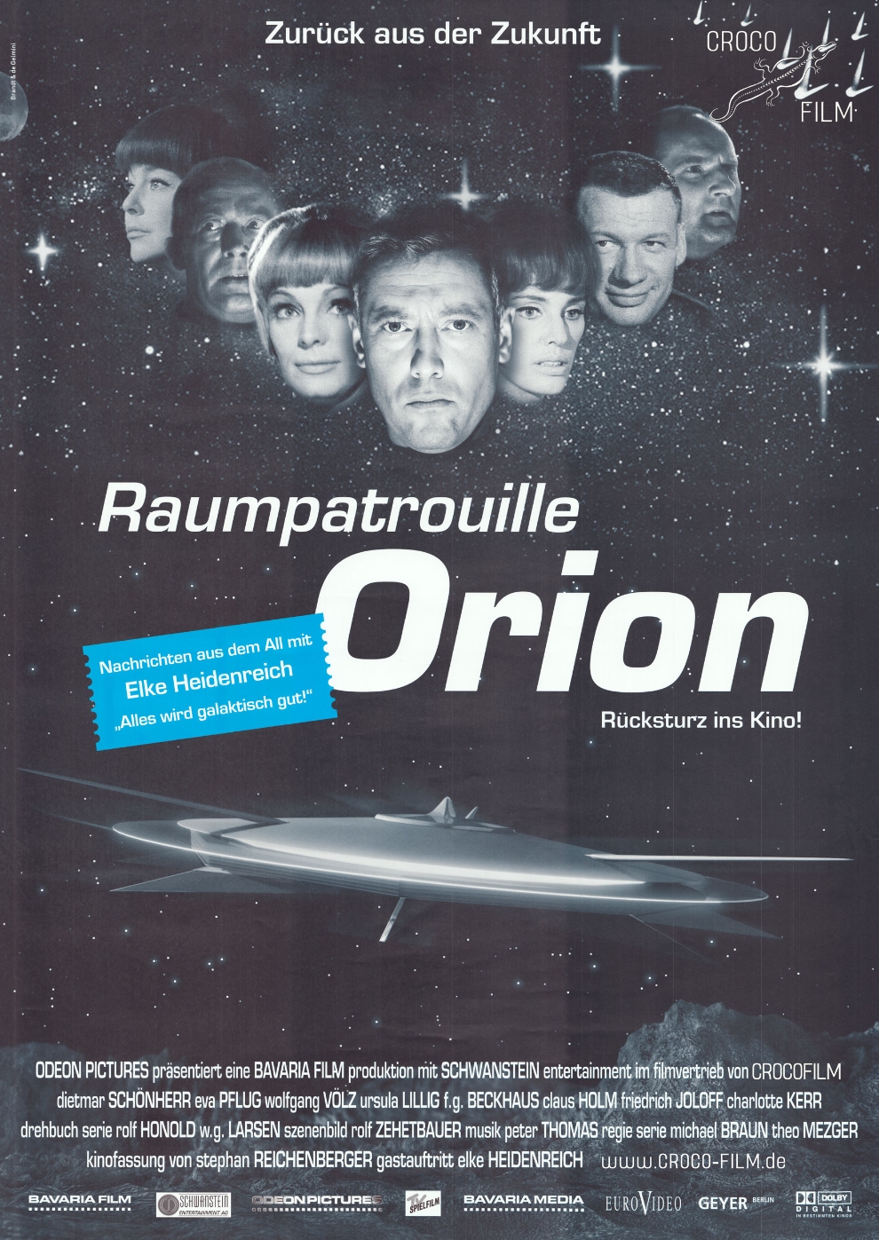Filmplakat zu Raumpatrouille Orion - Die Serie Teil 1 bis 7