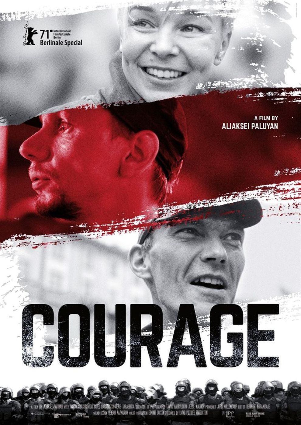 Filmplakat zu Courage - Demokratiebewegungen in Belarus