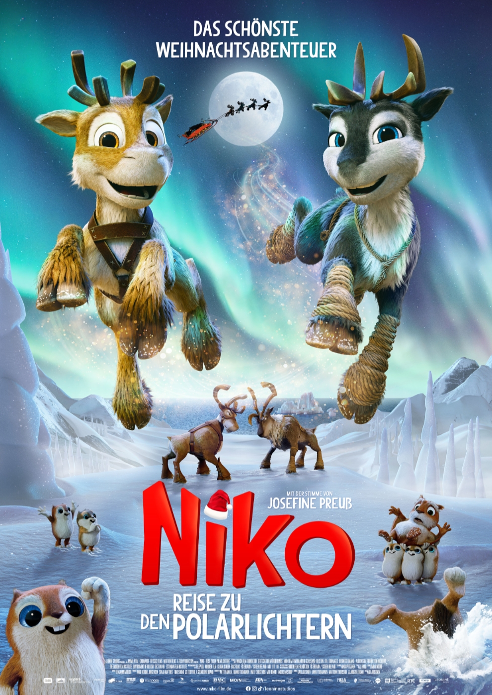 Filmplakat zu Niko - Reise zu den Polarlichtern