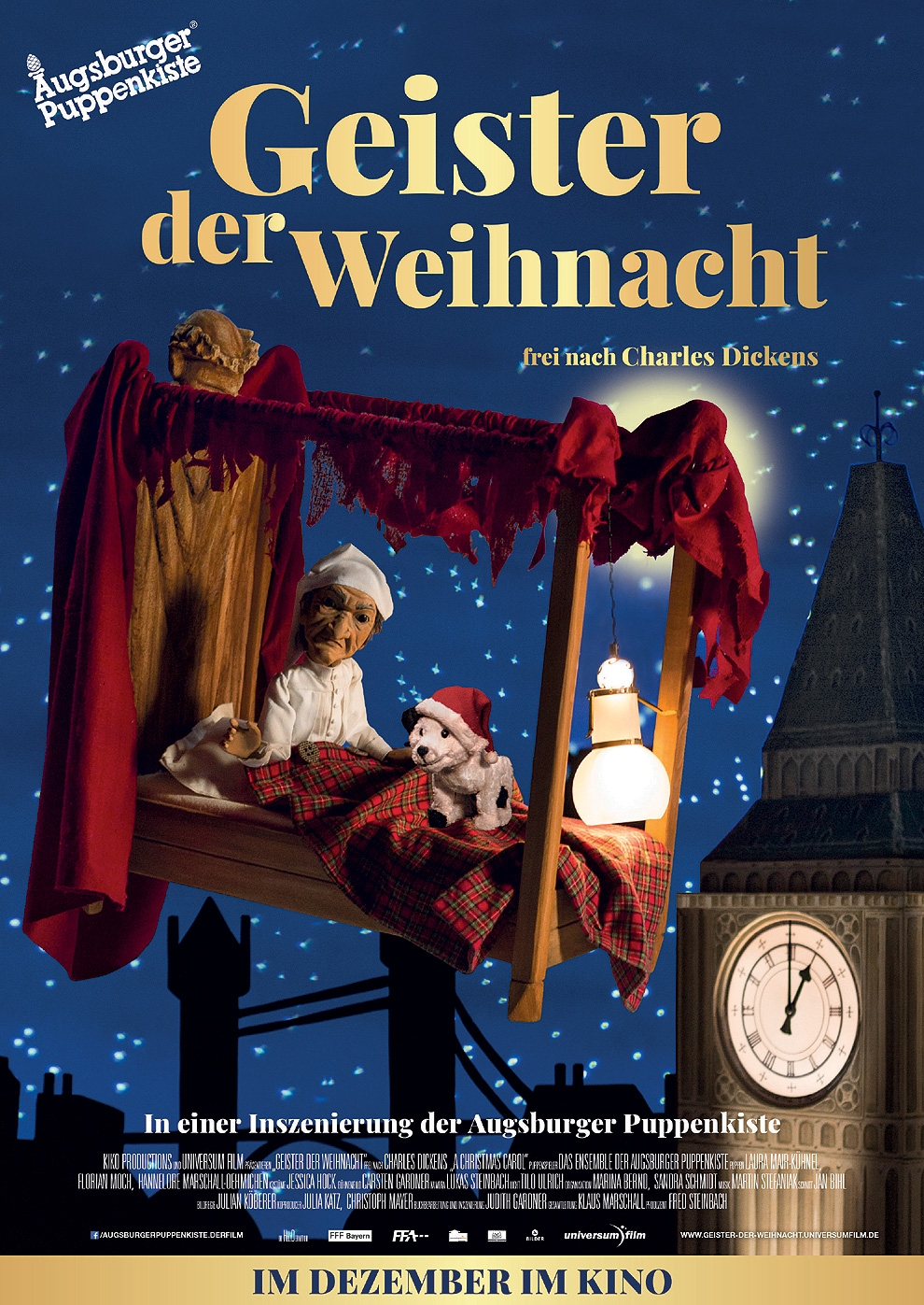 Filmplakat zu Geister der Weihnacht (Augsburger Puppenkiste)