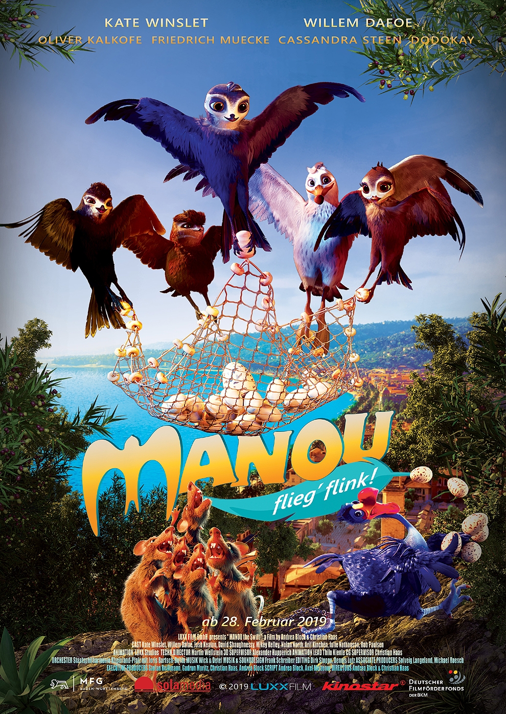 Filmplakat zu Manou - flieg' flink!