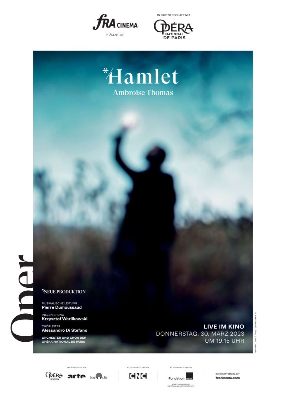 Filmplakat zu Opéra national de Paris 2022/23: Hamlet (live)
