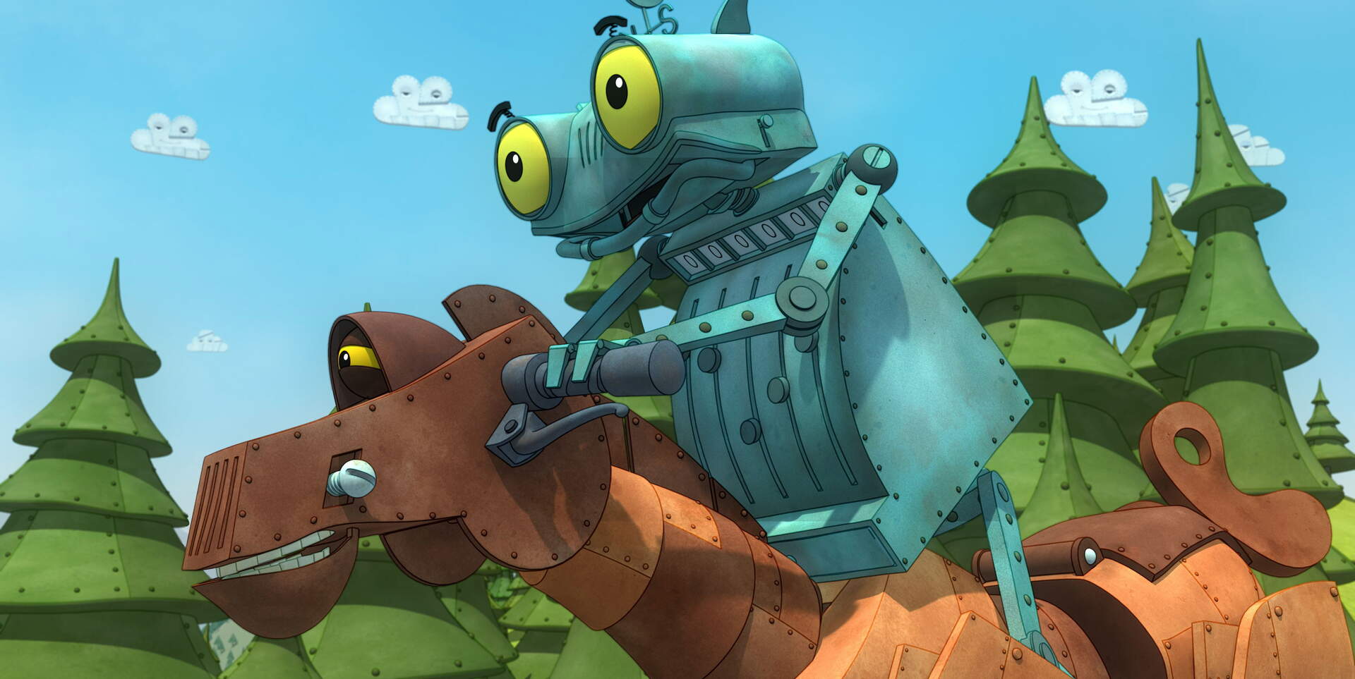 Szenenbild zu Ritter Rost - Eisenhart und voll verbeult