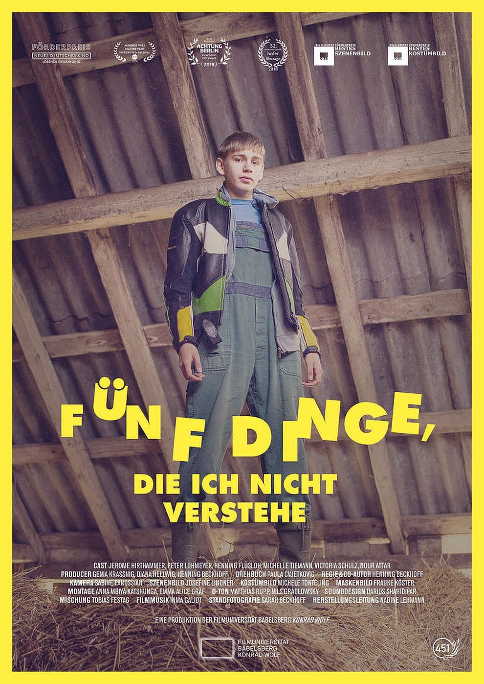 Filmplakat zu Fünf Dinge, die ich nicht verstehe