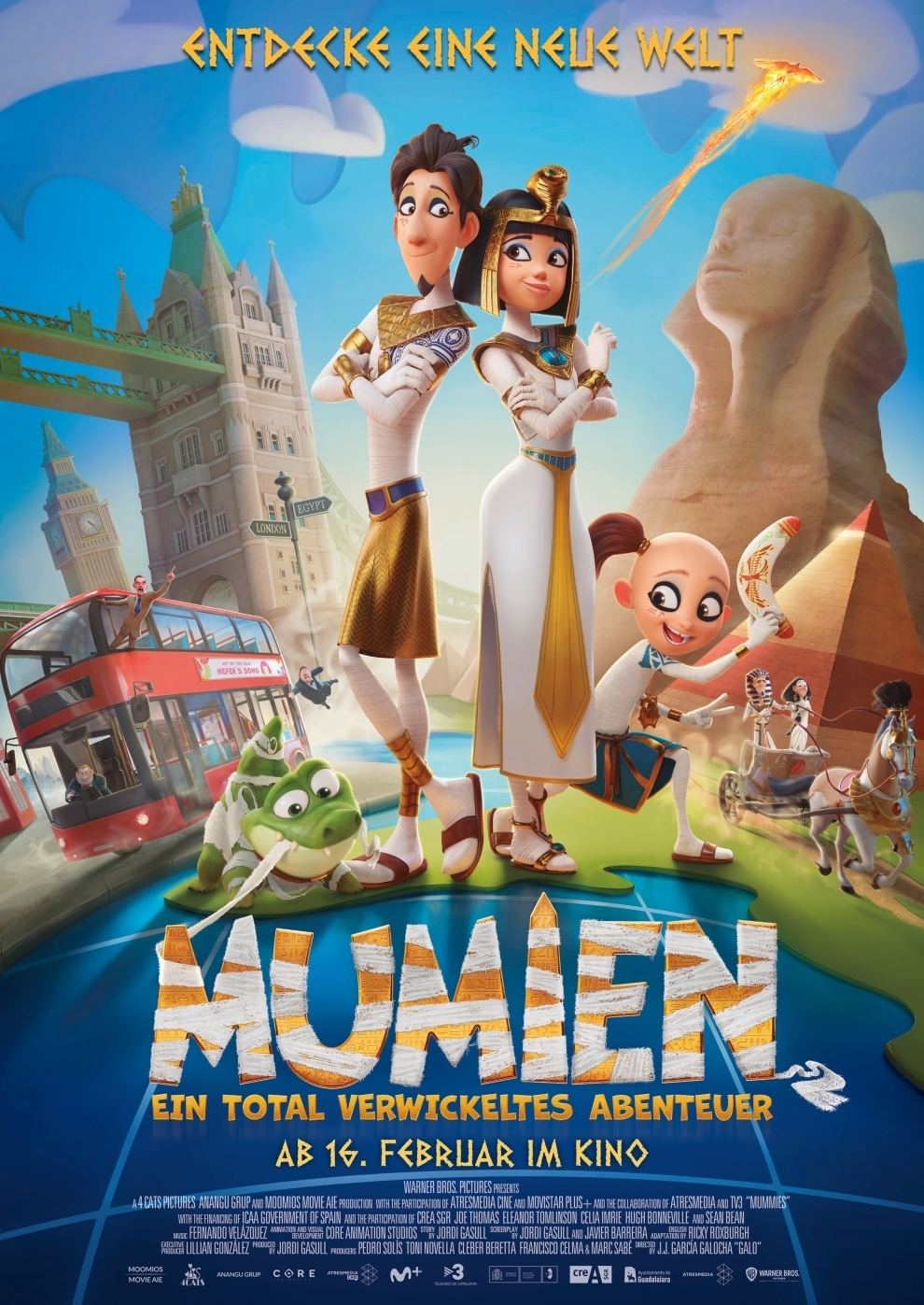 Filmplakat zu Mumien - Ein total verwickeltes Abenteuer