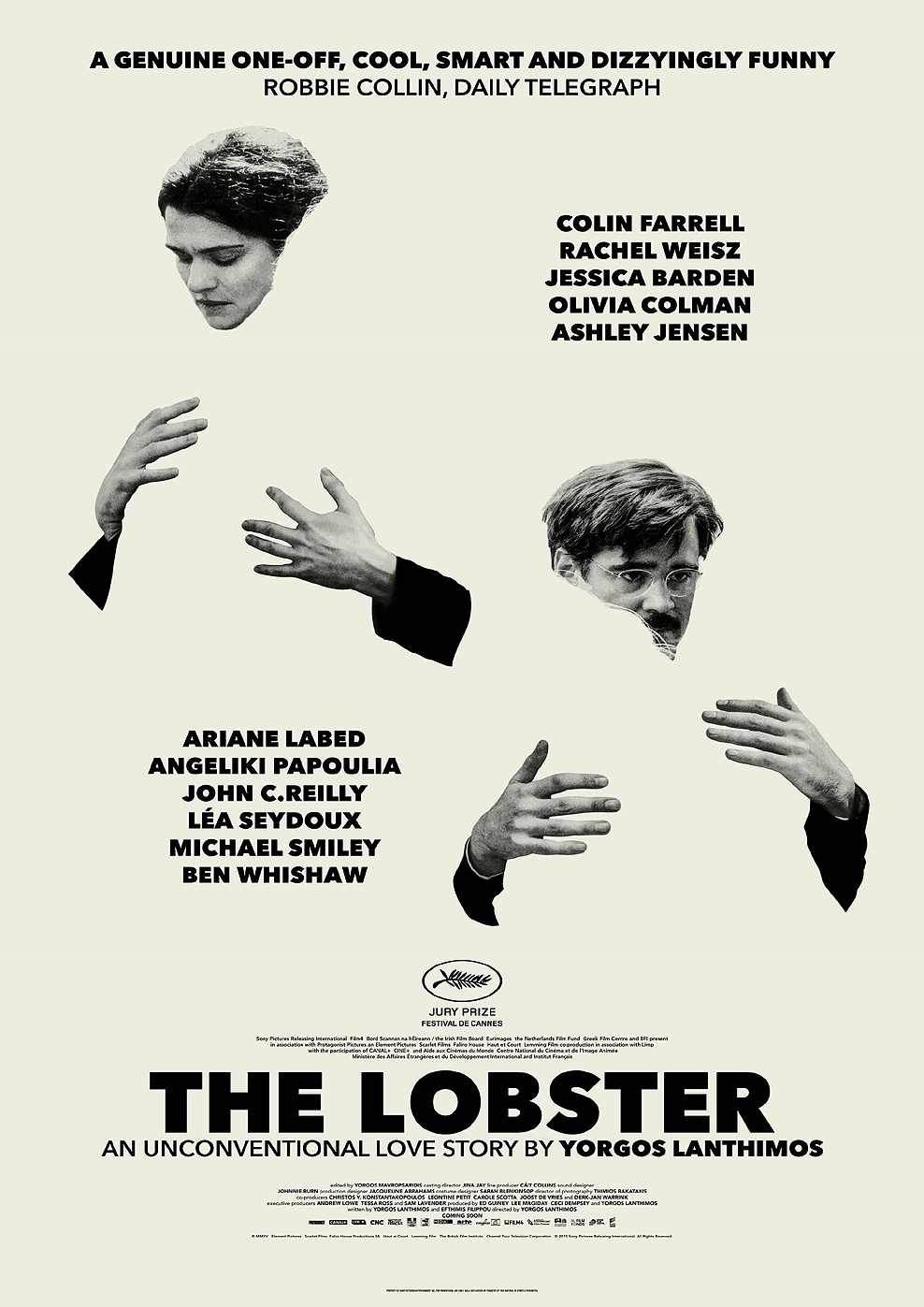Filmplakat zu The Lobster - Eine unkonventionelle Liebesgeschichte