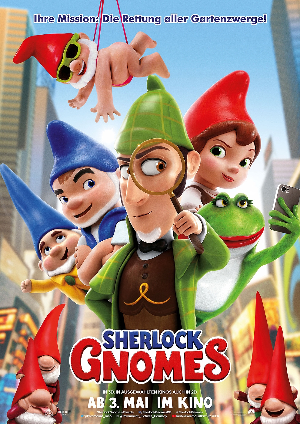 Filmplakat zu Sherlock Gnomes