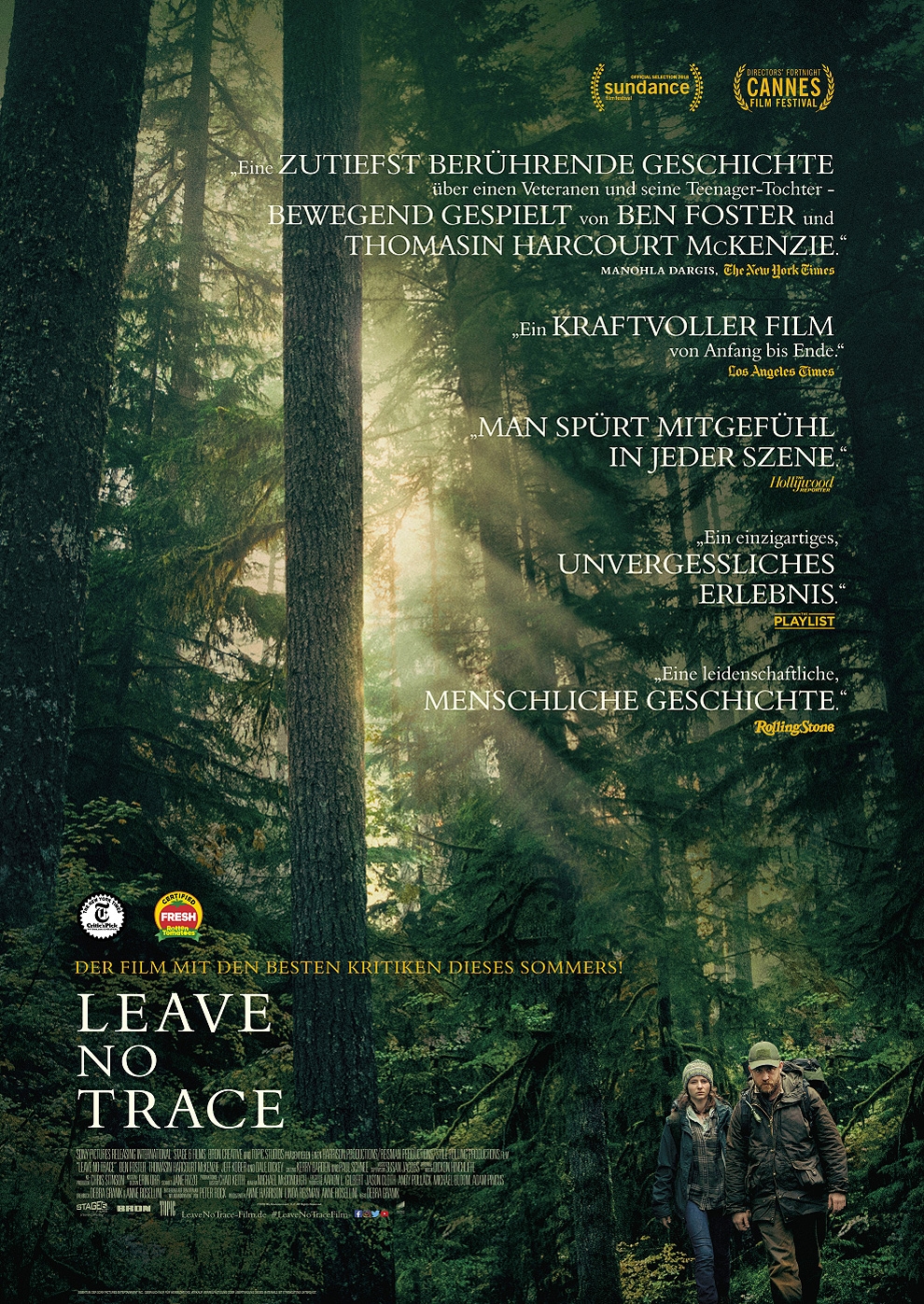 Filmplakat zu Leave no Trace