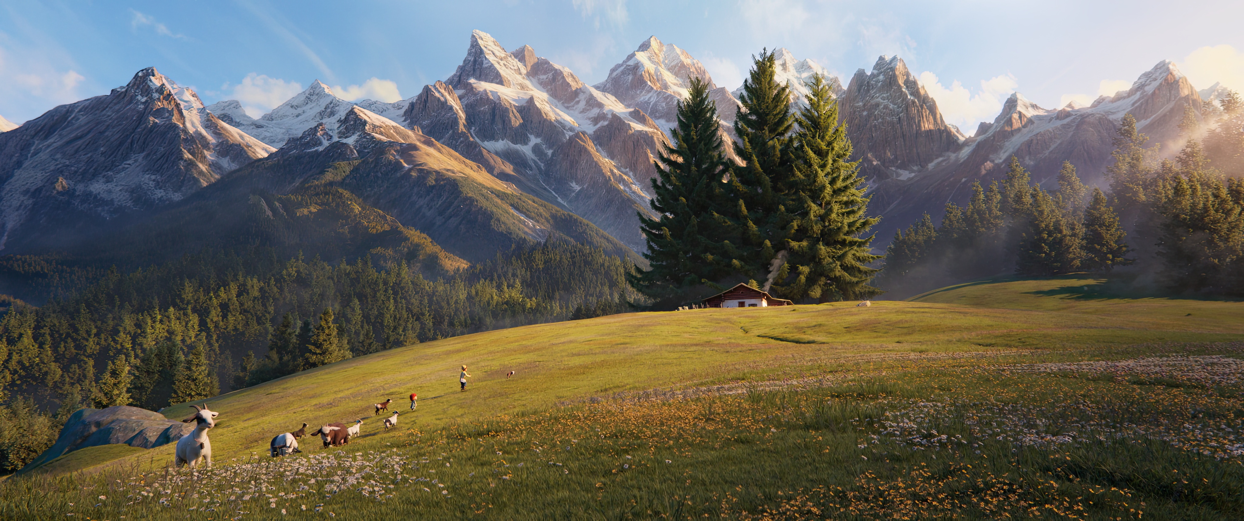Szenenbild zu Heidi - Die Legende vom Luchs