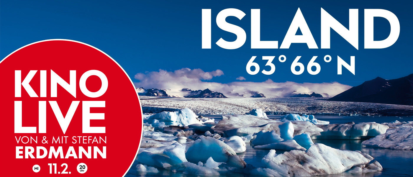 Der Island-Film von & mit Stefan Erdmann am 11.2. im Cineplex