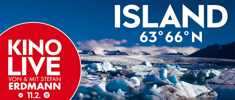 Der Island-Film von & mit Stefan Erdmann am 11.2. im Cineplex