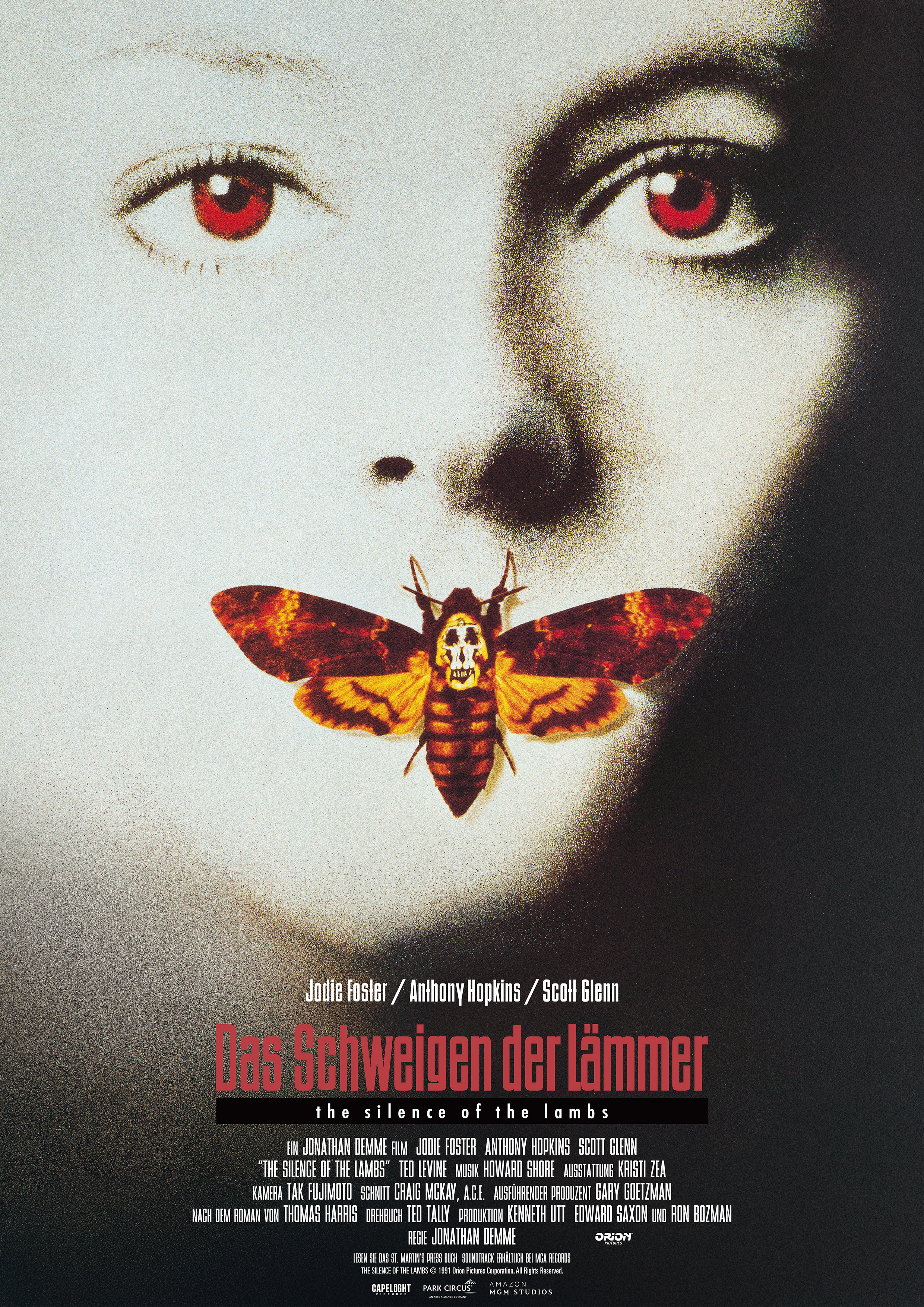 Filmplakat zu Das Schweigen der Lämmer