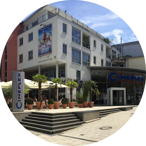 Ansicht Front Cineplex Bad Kreuznach