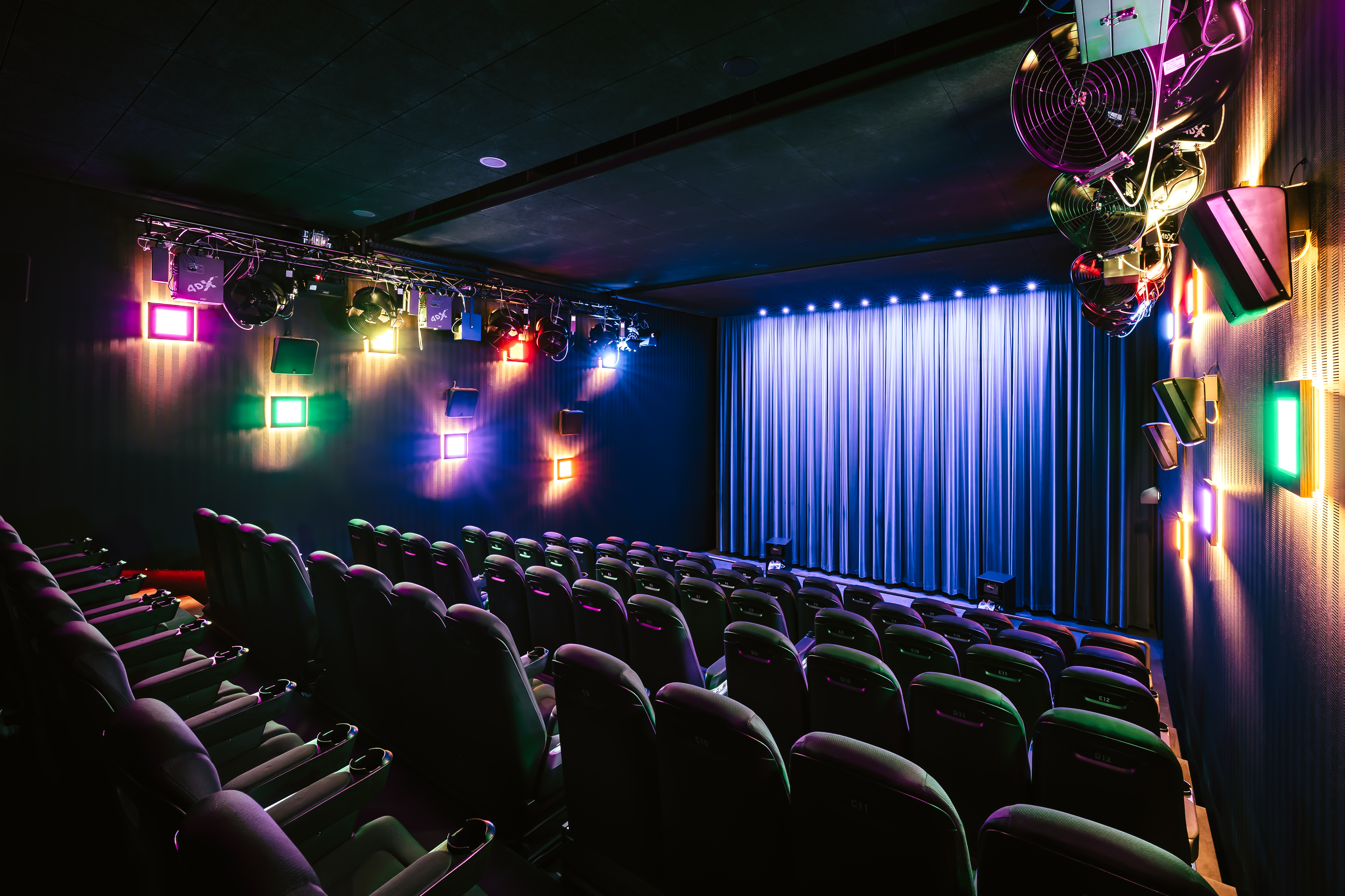 Cineplex Amberg 4DX Kinosaal