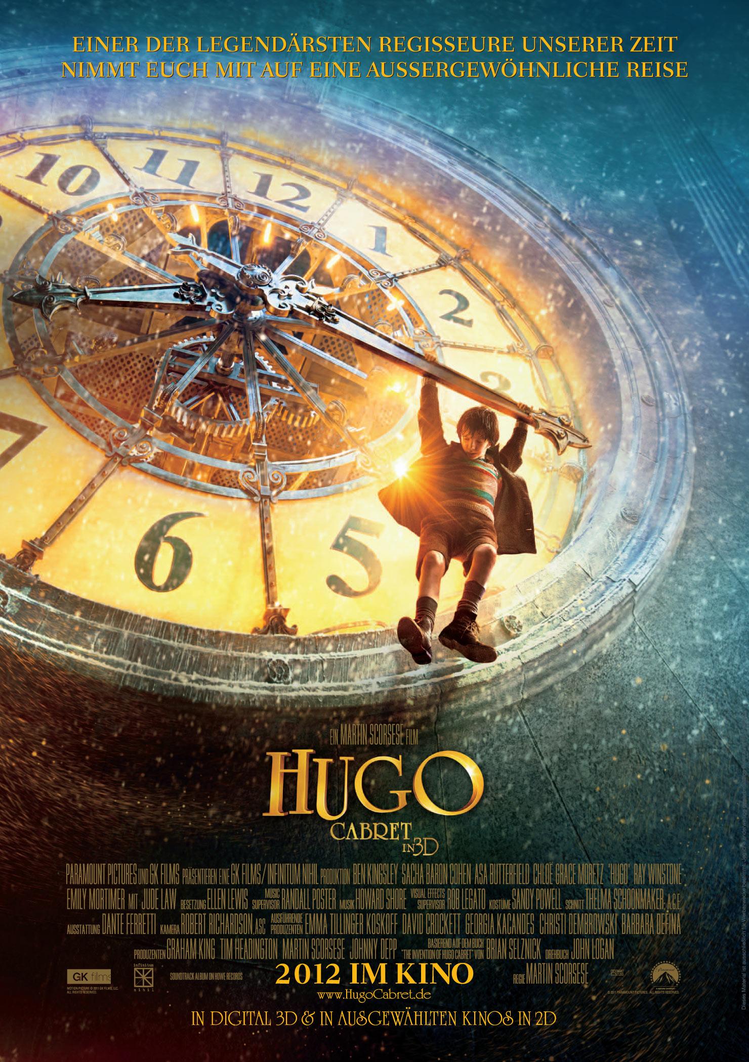 Filmplakat zu Hugo Cabret