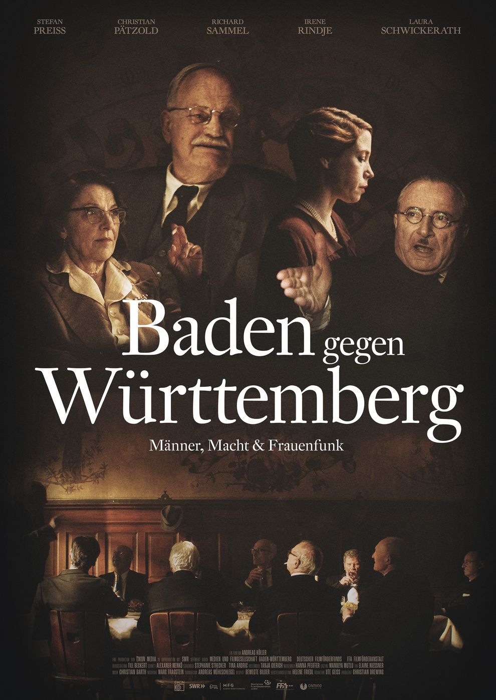 Filmplakat zu Baden gegen Württemberg