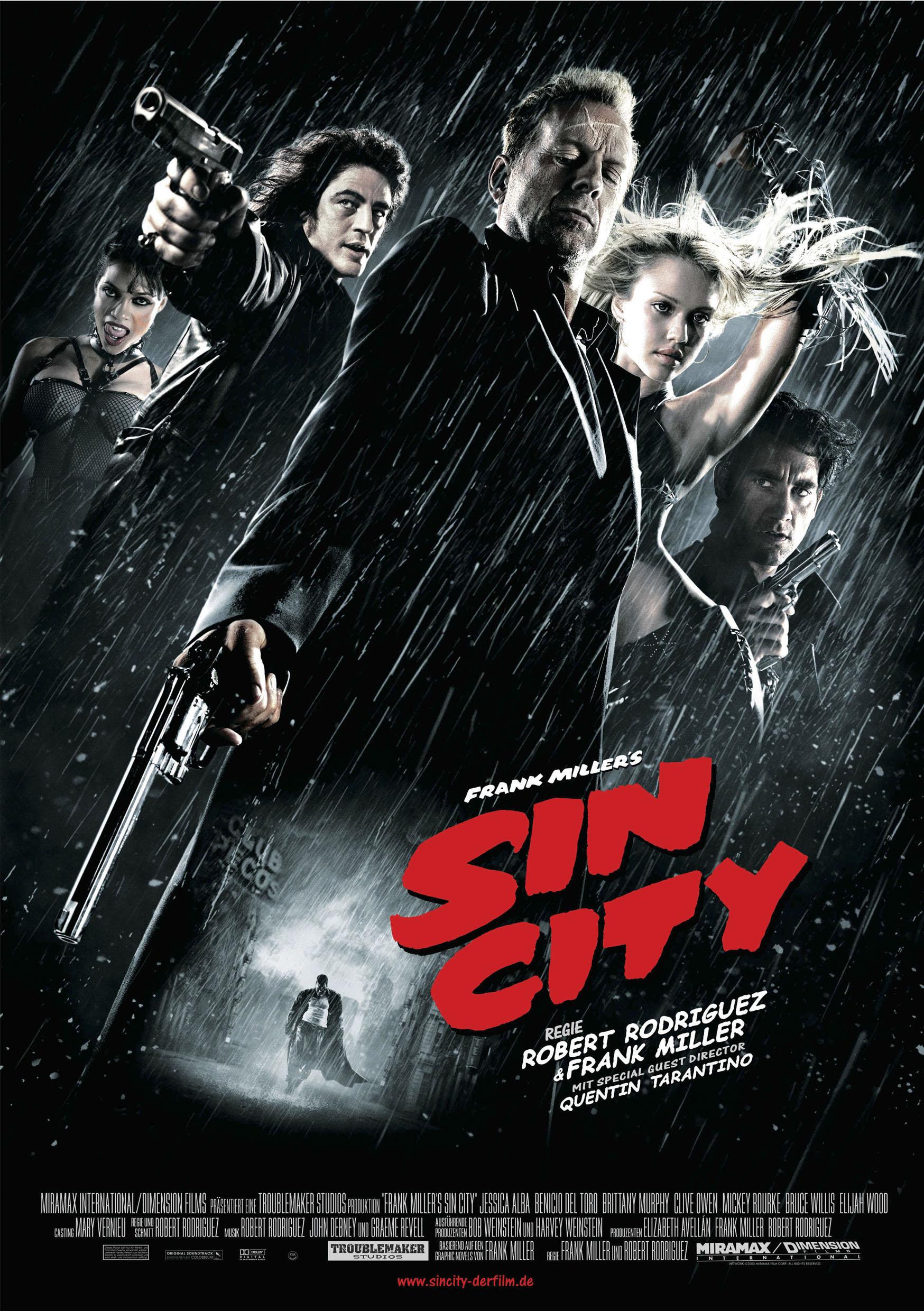Filmplakat zu Sin City