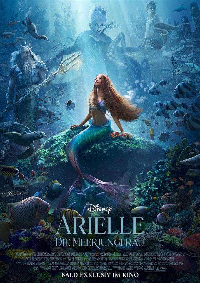 Filmplakat zu Arielle, die Meerjungfrau (2023)