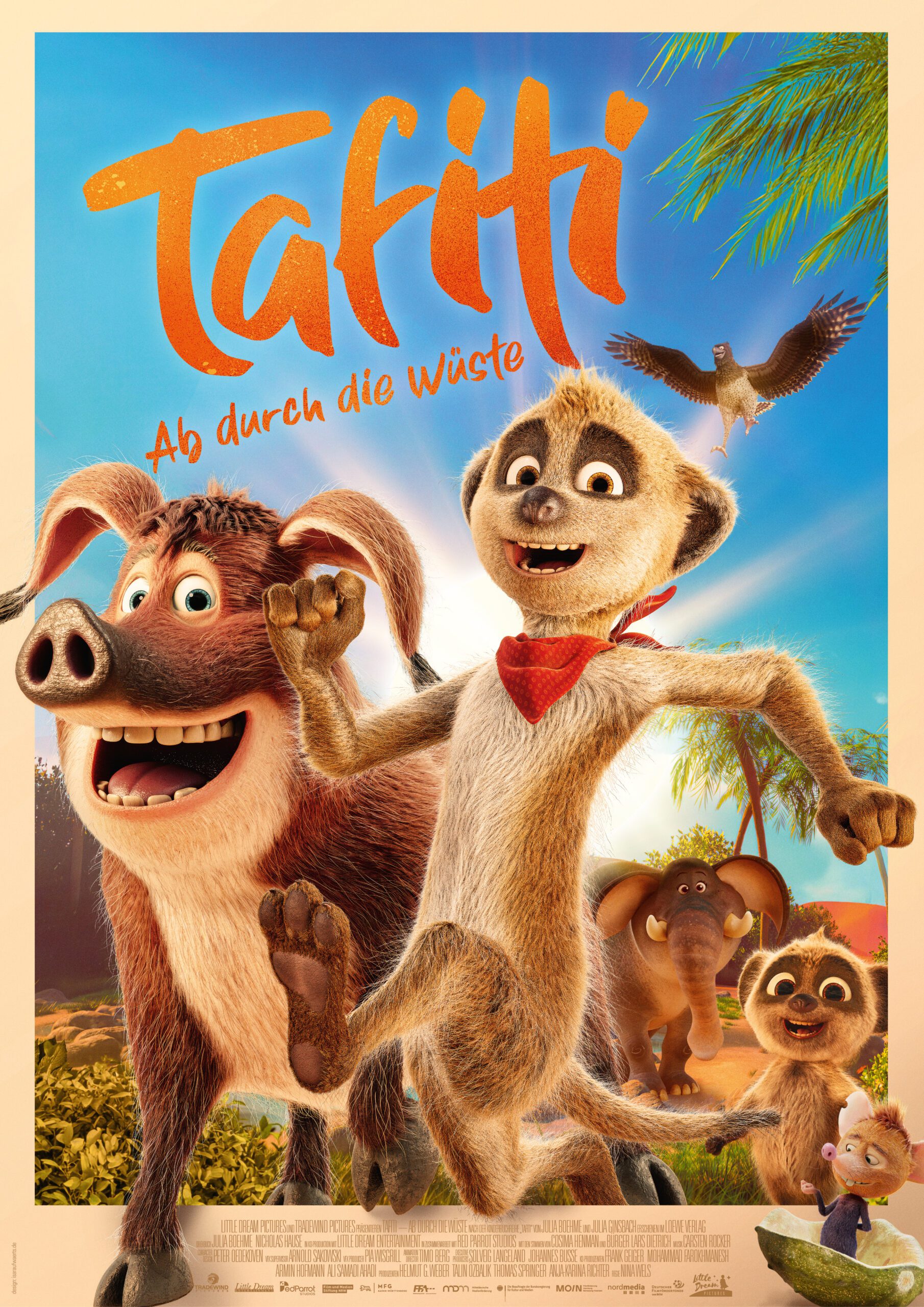 Filmplakat zu Tafiti - Ab durch die Wüste